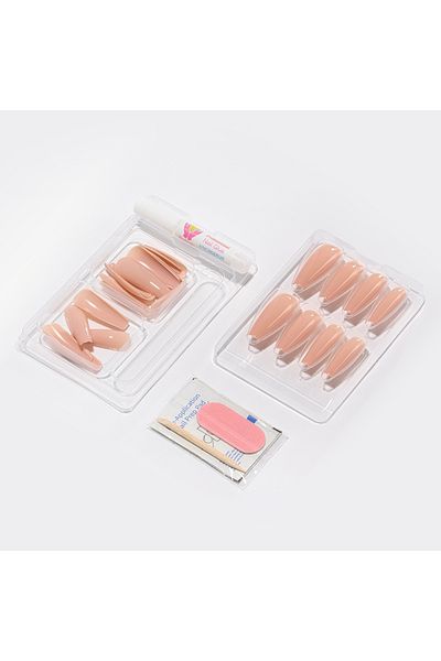 Cupio Cupio Diva false nail set - Perfect Nude