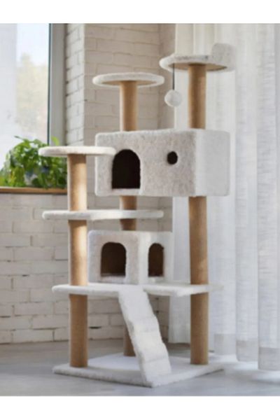 Petilux Cat House Scratching Post Tower Ptlx-0063