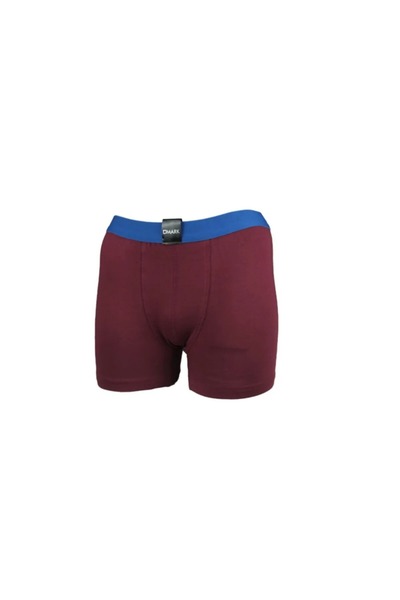 MarkGlobal Bordo Mavi Renk Erkek Boxer