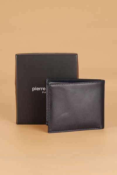 Pierre Cardin 2361 Genuine Leather Wallet for Men, Card Holder Analine and Navy Blue Color