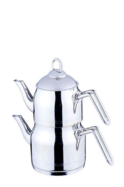 FMS Mini Metal Daisy Teapot with Self Drainer