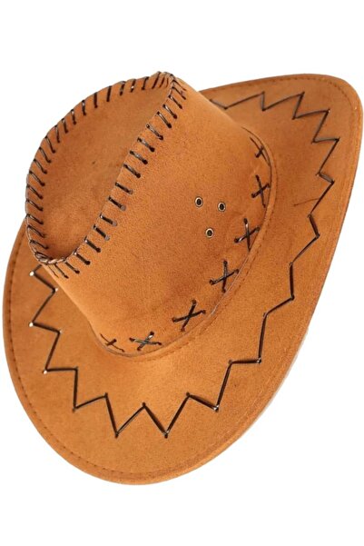 Uniquetrenders Дитячий унісекс капелюх ковбой з нубуку (8-14 років)