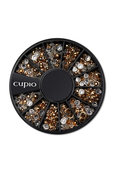 Cupio Carusel mini pietricele zimtate Gold