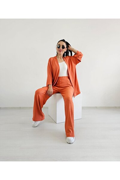 6 butik altı üstü butik Set kimono dublu cu picioare late din țesătură Spider