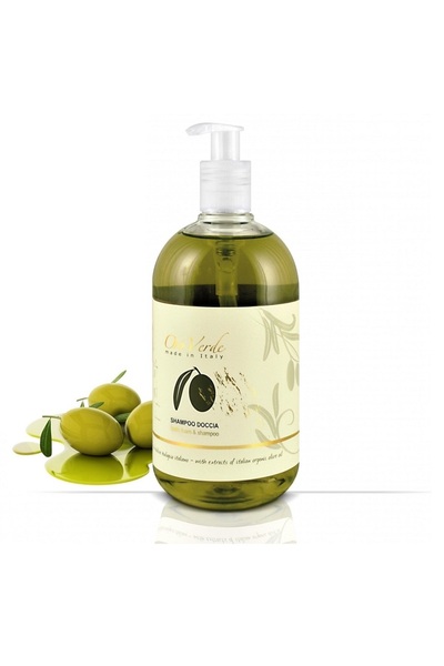 Oro verde Sampon si Gel de Dus OROVERDE, cu Ulei de Masline 500 ml, in Dispen...