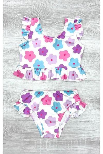 My Kids Wear Costum de baie pentru fete cu volane