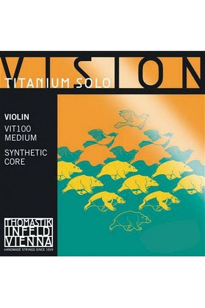 Thomastik Vision Titanium Solo Set - Violin String Vıt100
