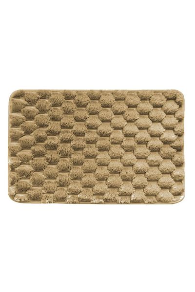 JOTTA Quilted bath mat 80x50cm, brown, Camilla