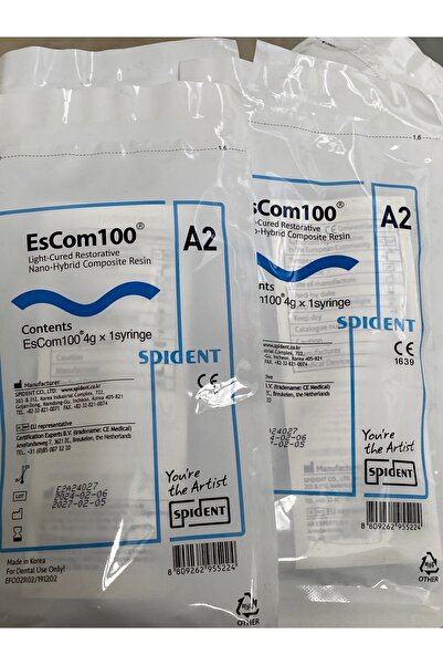 Escom SPİDENT ESCOM A2 KOMPOZİT DOLGU