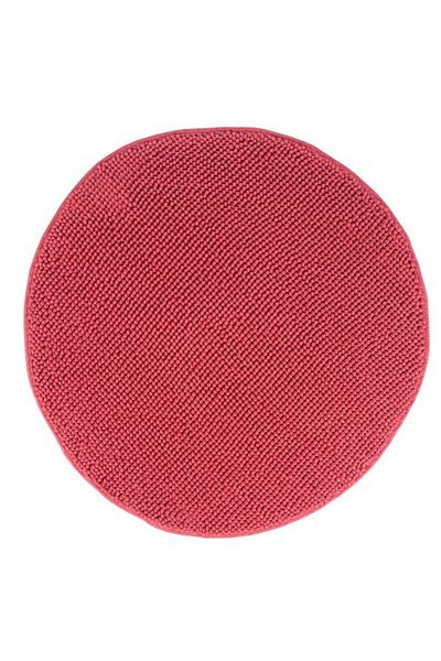 JOTTA Covor baie rotund 80cm, roz, Fringe