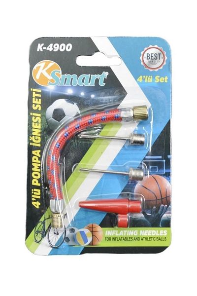 intoku Ball and Bike Inflator Set with More Than 4 Pump Needles