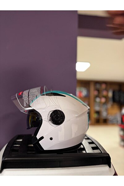 JEKAİ k526 Güneş Vizörlü Mat Siyah Açık Kask