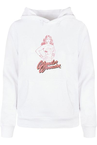 Merchcode Damen Wonder Woman - Outline Basic Hoody