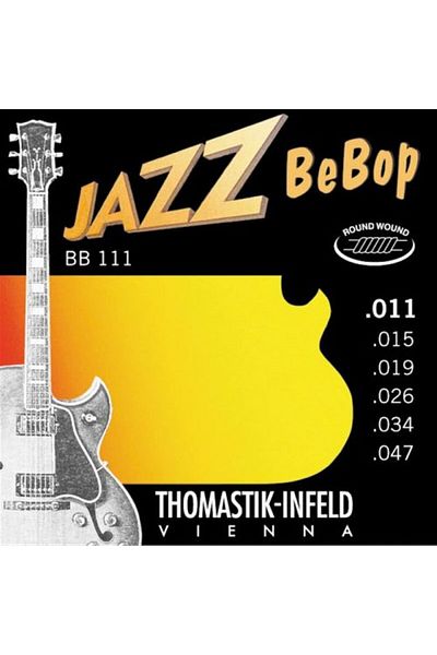 Thomastik Bebop Jazz 0.11 - Electric Guitar String Bb111 Set