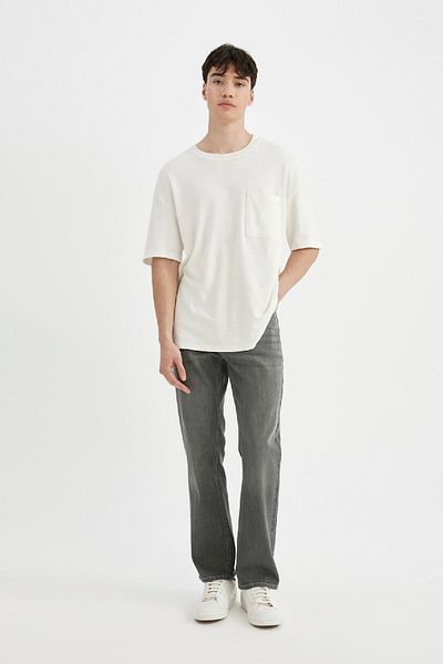 DeFacto Sergio Jeans Regular Fit Piped Paca C7092AX24SP