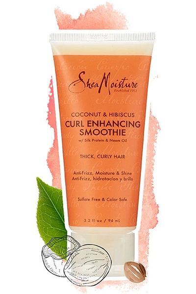 Shea Moisture SHEA-COCONUT & HIBISCUS CURL ENHANCING SMOOTHIE 3.2OZ