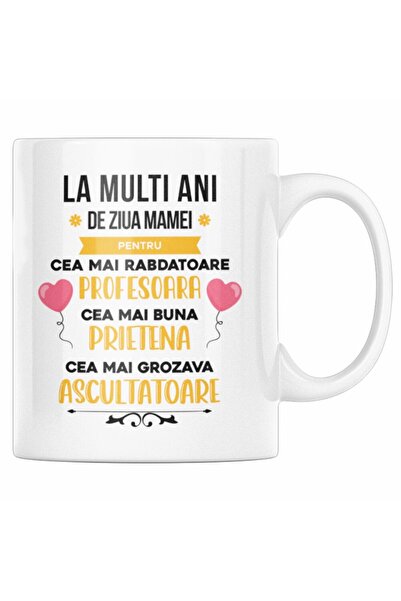 OEM Cana albă personalizată „Cel mai răbdător profesor, cel mai bun prieten.....