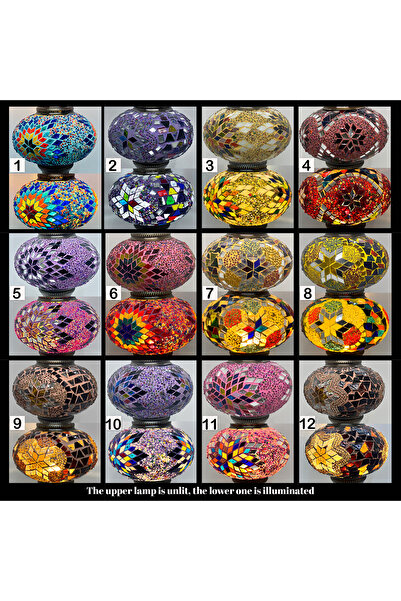 Asylove Mozaik Lamba Yedek Cam