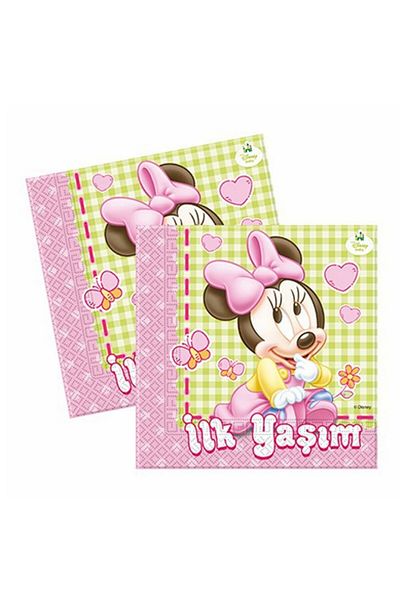 Hayaller Dükkanı Χαρτί Minnie My First Age 33x33cm 16-Πακέτο