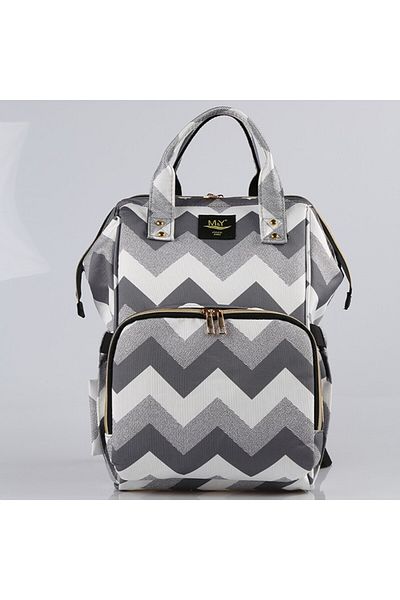 MY Collection 6630 Go Digital Printed Mother Baby Care Backpack