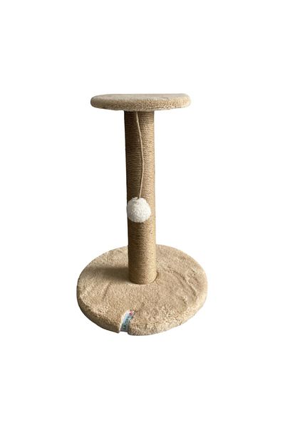 Reyo Beige Cat Scratching Board with Pet Step