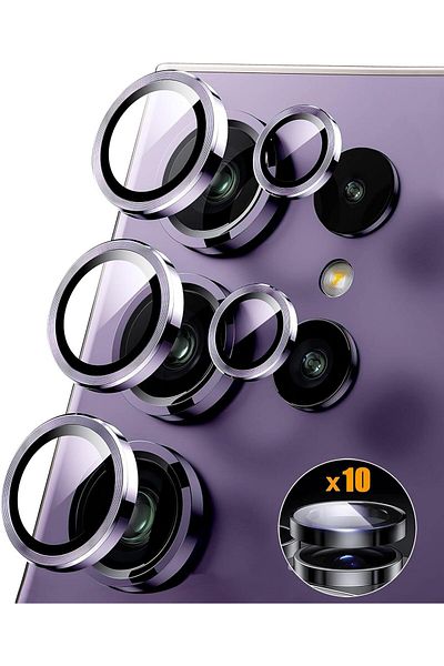AWH 2 Set Camera Lens Protector for Samsung Galaxy S25 Ultra 5G, 9H Tempered Glass