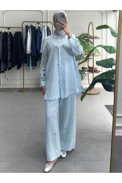 Ghisa GH TAŞLI KETEN TAKIM