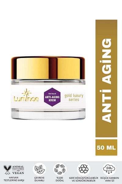 luminae Anti-Aging Cream - Anti-Wrinkle & Intensive Anti-Aging Cream - 50 ml