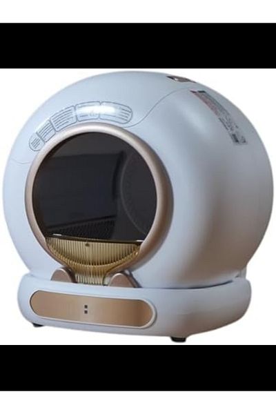 Whiskers & Wags Whiskers & Wag Self Cleaning Automatic Cat Litter Box 65L+ 9L Extra Large Capacity Multiple Cats