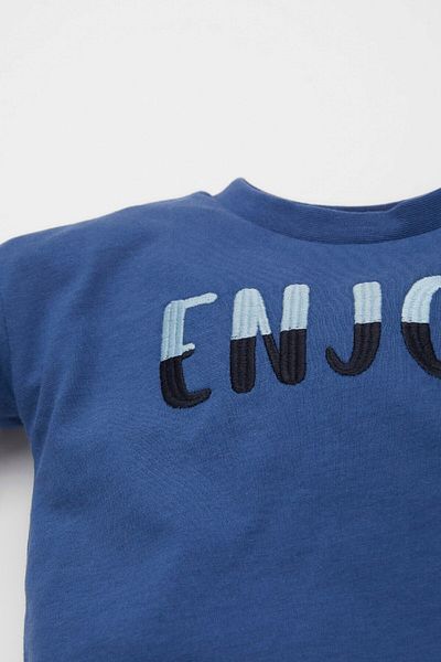 DeFacto Baby Boy Short Sleeve Crew Neck T-Shirt C5911A524Sm
