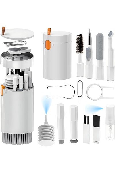 Generic 20 in 1 Multifunctional Cleaning Kit for Apple Airpods, iPhone, Pad Charging Port, Repair Cleaner To