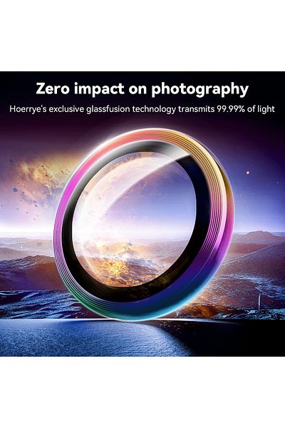 AWH Camera Lens Protector for Samsung Galaxy S25 Ultra, Ultra-HD 9H Glass, Military-Grade