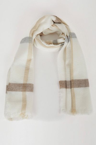 DeFacto Damen-Halstuch mit Karomuster – R6902az24wn