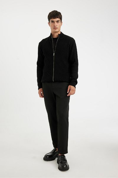 DeFacto Turtleneck Standard Fit Cardigan - C8172Ax24Au