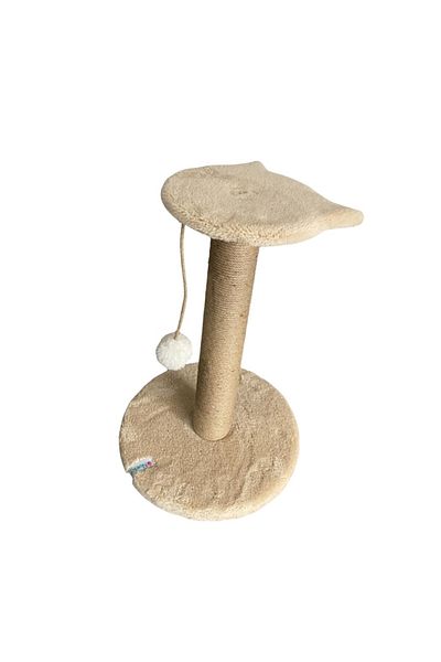 Reyo Beige Cat Scratching Board with Pet Step