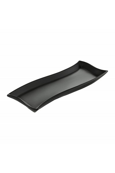 Ambition Platou ingust 35x12.5cm, negru, Salsa