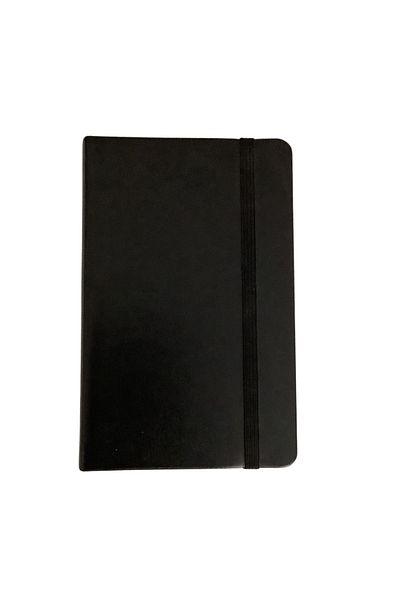 blume Acar Thermo Leather Flexible Cover 8.8*13.9 cm 256 Pages 70 Gr Ivory Checkered Notebook