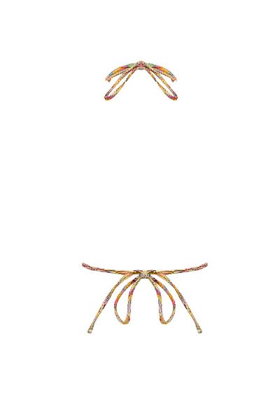 DeFacto DeFacto x Ayje – Gemustertes Neckholder-Triangel-Bikinioberteil – C6155AX24HS