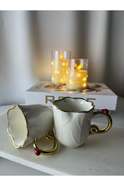 Moon Dizayn 2li 2 KİŞİLİK KAHVE FİNCAN TAKIMI