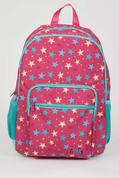 DeFacto Girl's Printed School Backpack C5905A8Ns