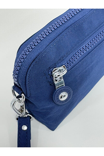 Sanmorris Crinkle Model Hand and Cross Strap Card Holder, Pen Holder with Coin Compartment/Wallet Type Makeup Bag