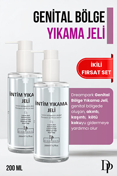 DREAMPARK İkili Genital Bölge Temizleyici, Koku, , Ph Dengeli Intim Yıkama Je...