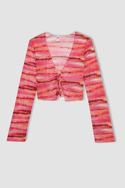 DeFacto Gradient Tulle Beach Bolero C3178Ax24Hs