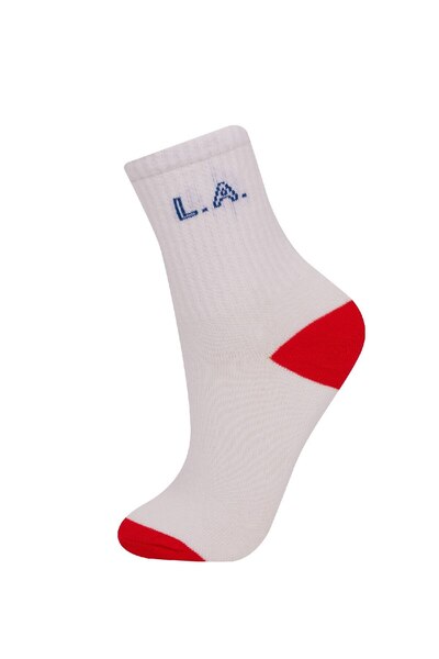 DeFacto Fiú 3 csomagos pamut hosszú zokni C8031a8ns