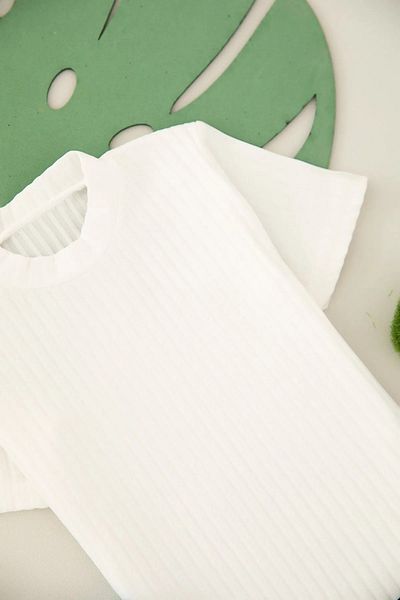 DeKuBaby Baby Cute Dino Printed Short Sleeve Jumpsuit