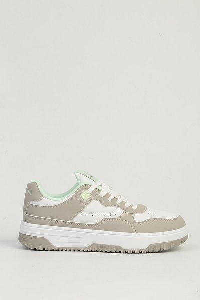 Benetton White Gray Women's Sports Shoes Imported Bni-11509