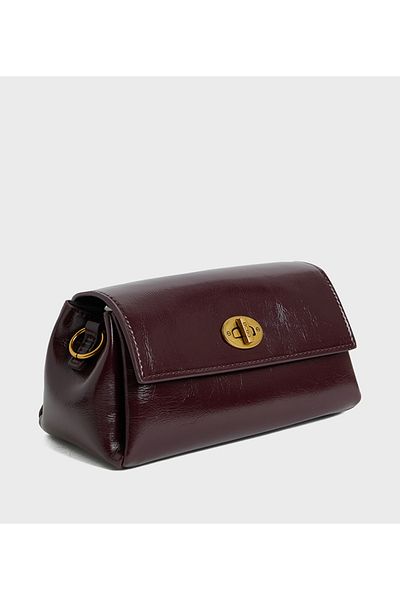 BCBG Twisted lock Crossbody Bag with logo detail