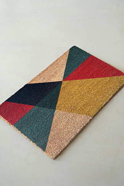 Chilai Home Coco Hue 40x60cm Bristle Mat, Decorative Multi-Purpose Indoor and Outdoor Door Mat