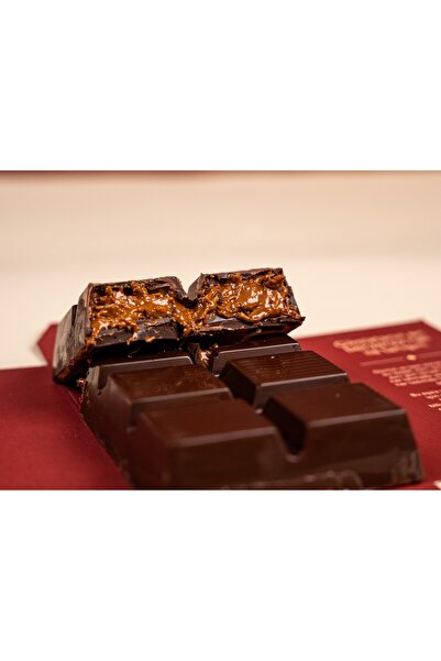 Taze Çikolata Marrakesh Çifte Kavrulmuş Fındık Kremalı Çıtır Kadayıflı Bitter Dubai Çikolatası 200 Gr.