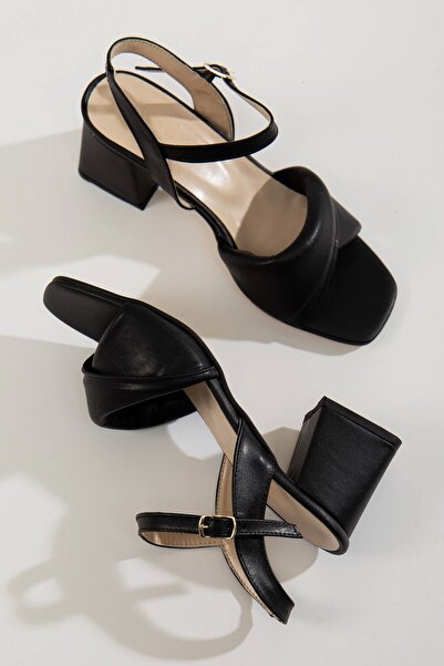 GULT Puff Pantofi Moale De Vară De Damă Negri